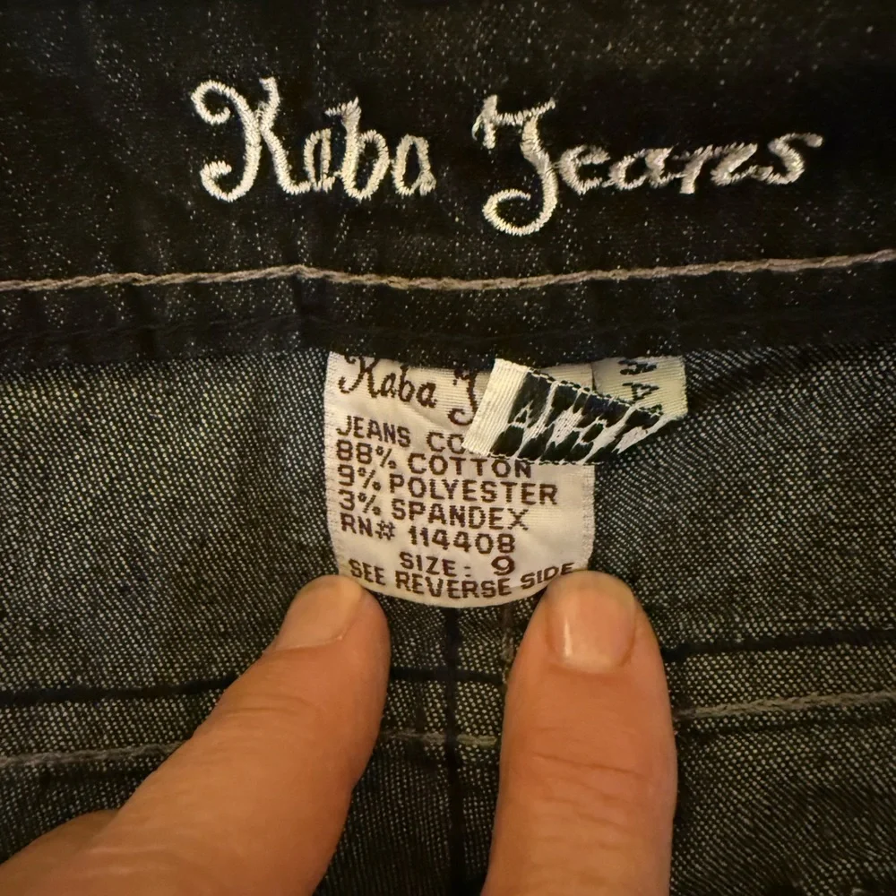 KABA Black Studded Jeans - Picture 2 of 6